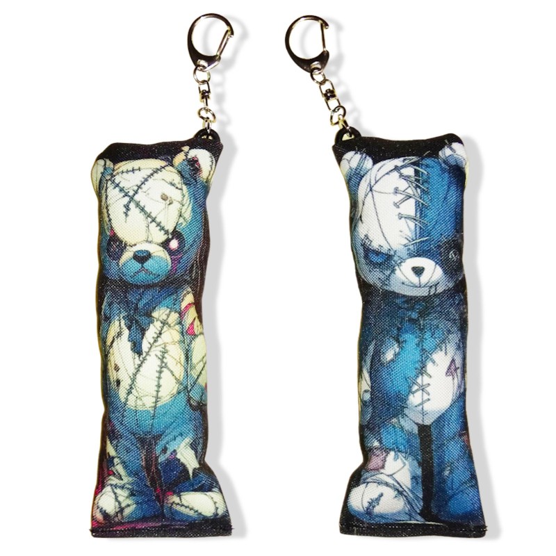 Keychain Dakimakura Angry bear (1 pc)
