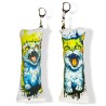 Privezak dakimakura lud beo mačak (1 com)