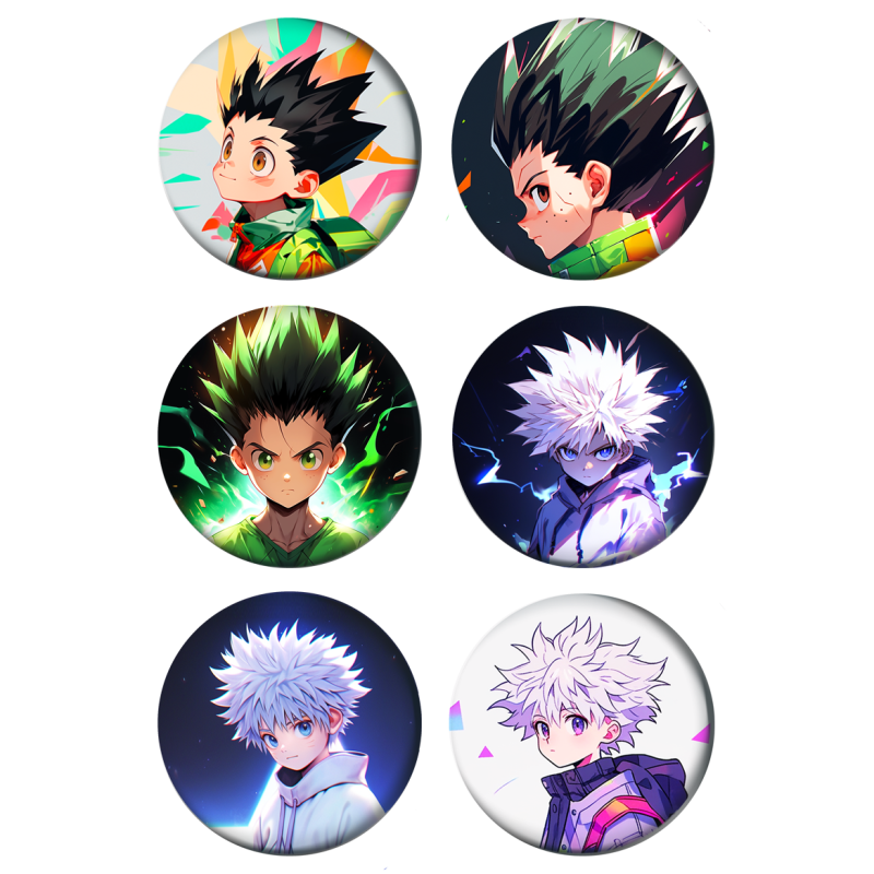 bedževi 37mm anime Hunter x Hunter