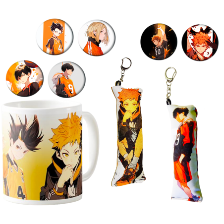 Paket set anime Haikyu!! (9 kom)