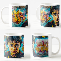 Mug Harry Potter graffiti