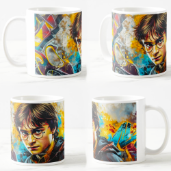 Mug Harry Potter graffiti