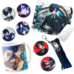 Set anime Black Butler (9 pc)