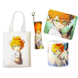 Set anime The Promised Neverland (4 pc)