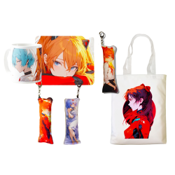 Set Evangelion anime Neon Genesis