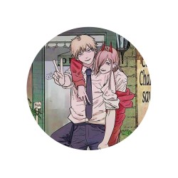 Bedž 37mm anime Chainsaw Man (1 kom)