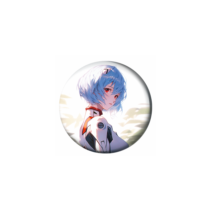 Значок 37 мм аниме Evangelion Neon Genesis (1 шт.)
