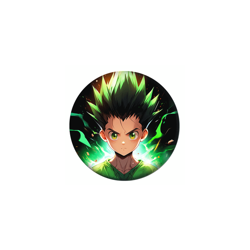 Значок 37 мм аниме Hunter x Hunter (1 шт.)
