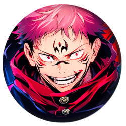 Bedž 37mm anime Jujutsu Kaisen (1 kom)