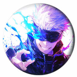 Значок 37 мм аниме Jujutsu Kaisen (1 шт.)