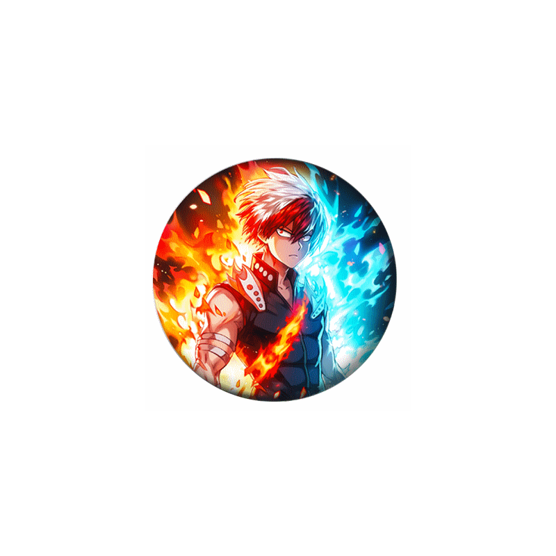 Значок 37 мм аниме My Hero Academia (Moja akademija heroja) (1 шт.)