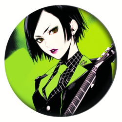 Badge 37 mm anime Nana Black Stones (1 pc)