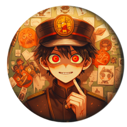 Bedž 37mm anime Toilet-bound Hanako-kun (1 kom)