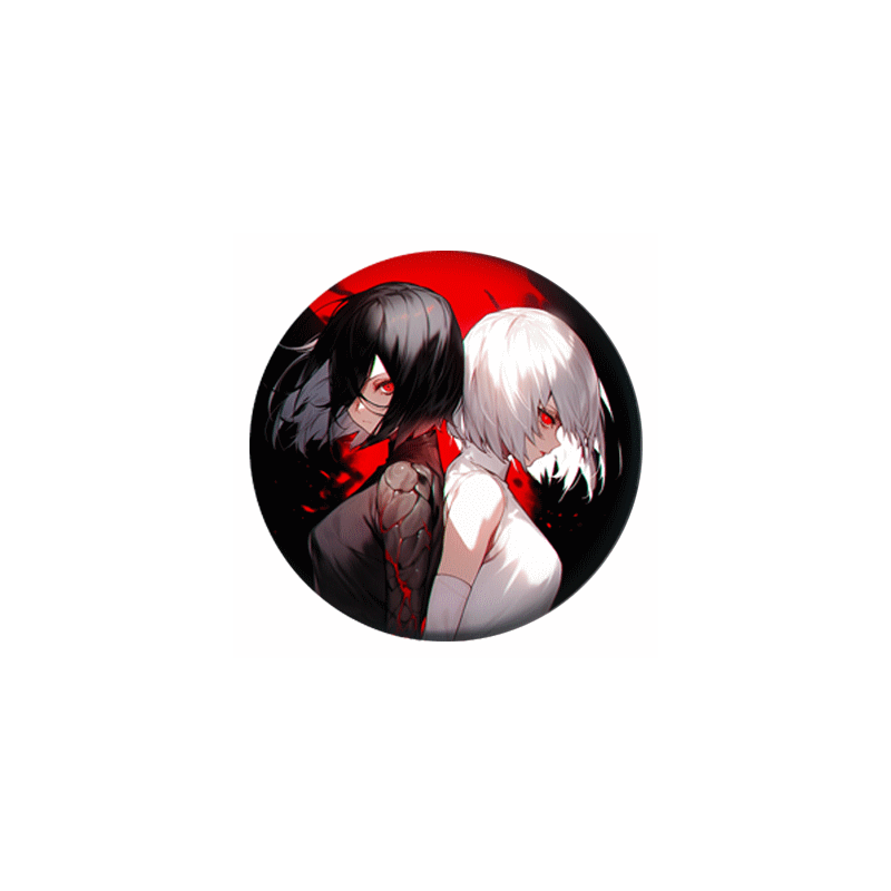 Bedž 37mm anime Tokijski gul Tokyo Ghoul (1 kom)