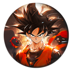 Значок 37 мм аниме Dragon Ball (1 шт.)