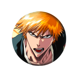 Bedž 38 mm anime Bleach (1 kom)