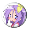 Badge 38 mm anime Lucky Star (1 pc)
