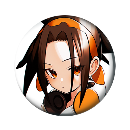 Badge 38 mm anime Shaman King (1 pc)
