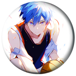 Значок 38 мм аниме Kuroko's Basketball (1 шт.)