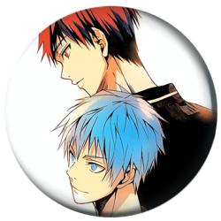 Значок 38 мм аниме Kuroko's Basketball (1 шт.)