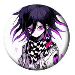 Bedž 37mm anime Danganronpa Kokichi Oma (1 kom)