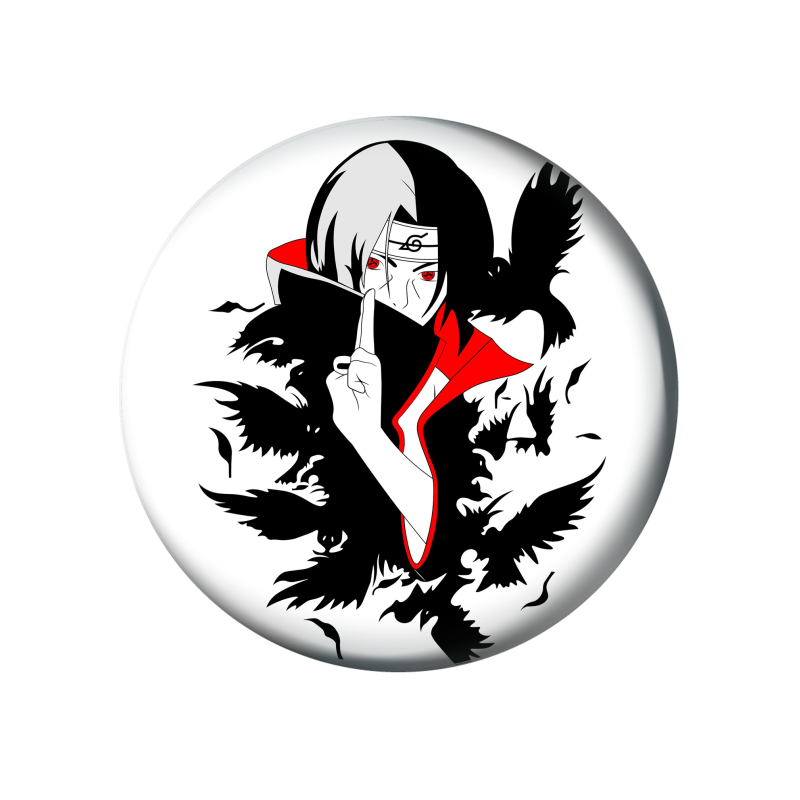 Badge 37 mm anime Naruto (1 pc)