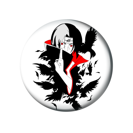 Badge 37 mm anime Naruto (1 pc)