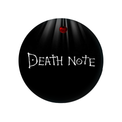 Bedž 38 mm anime Beležnica smrti (Death Note) (1 kom)