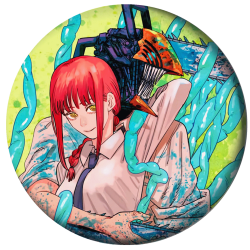 Badge 37 mm anime Chainsaw Man (1 pc)