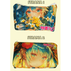 Косметичка пенал Hatsune Miku vocaloid