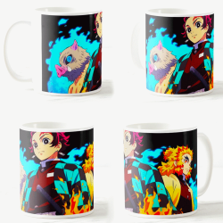 Keramicka šolja anime Demon Slayer Kimetsu no Yaiba (Ubica demona)