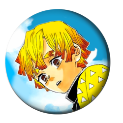 Bedž 37mm anime Ubica Demona (Demon Slayer: Kimetsu no Yaiba) (1 kom)