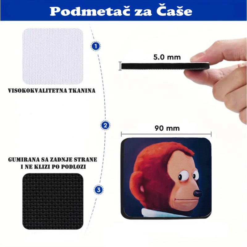 Coaster Monkey Puppet