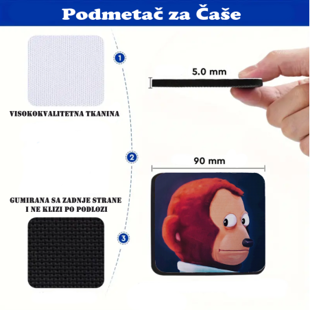 Coaster Monkey Puppet