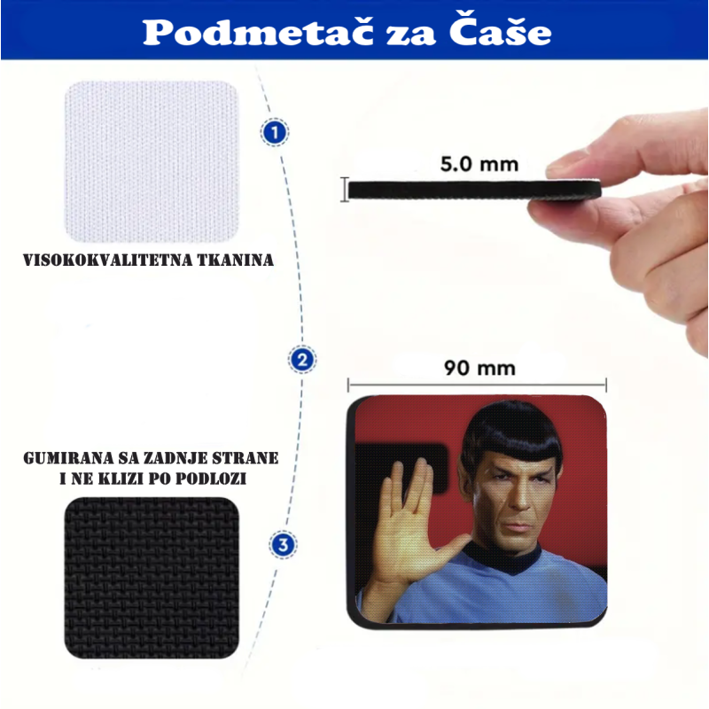 Костер (подставка) мем Spok