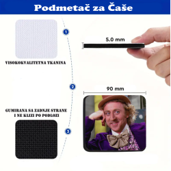 Coaster meme Willy Wonka