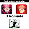 Костеры (подставка) anime Jujutsu Kaisen (3 шт)