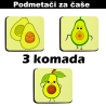 Костеры (подставка) Авокадо (3 шт)