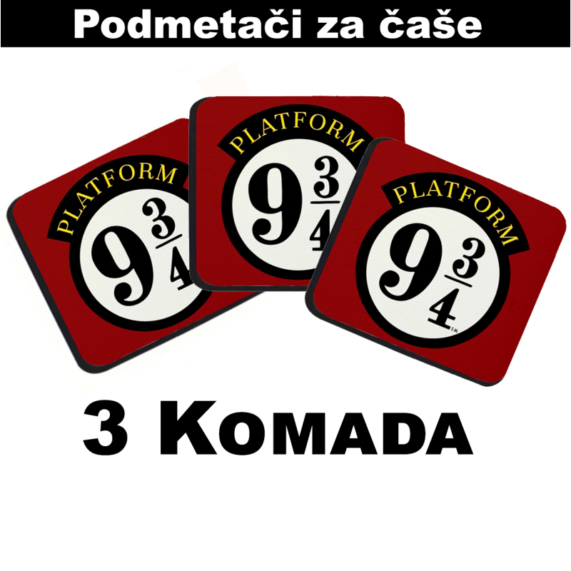 Podmetači za čaše Harry Potter (3 kom)