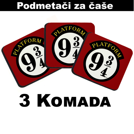 Podmetači za čaše Harry Potter (3 kom)