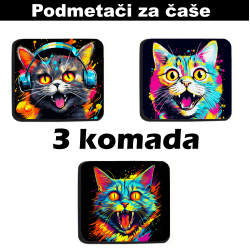 Костеры (подставка) Mačići (3 шт)