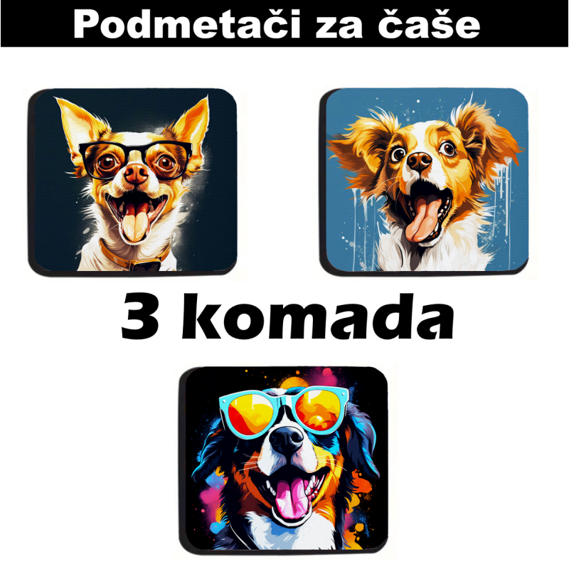Костеры (подставка) Собаки (3 шт)