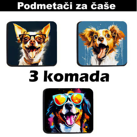 Костеры (подставка) Собаки (3 шт)
