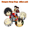 Bungou Stray Dogs stiker pak 50 мм (6 pc.)