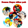 Ubica Demona (Demon Slayer: Kimetsu no Yaiba) anime stikeri - Nalepnice 50 mm (6 com)