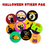 Halloween stiker pak 50 мм (10 pc.)