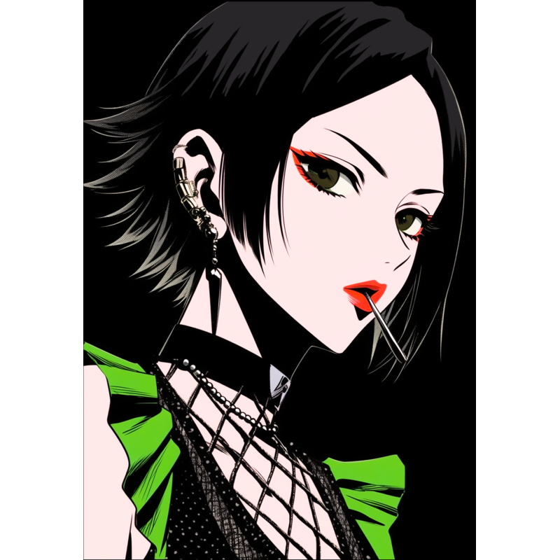 Nana Black Stones fabric anime poster 20x29 cm