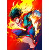 My Hero Academia fabric anime poster 20x29 cm