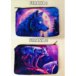 Pencil cosmetic case Wolf