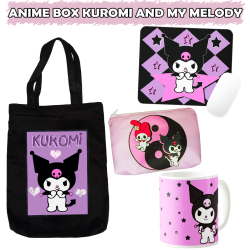 Set anime Kuromi And My Melody (4 pc)